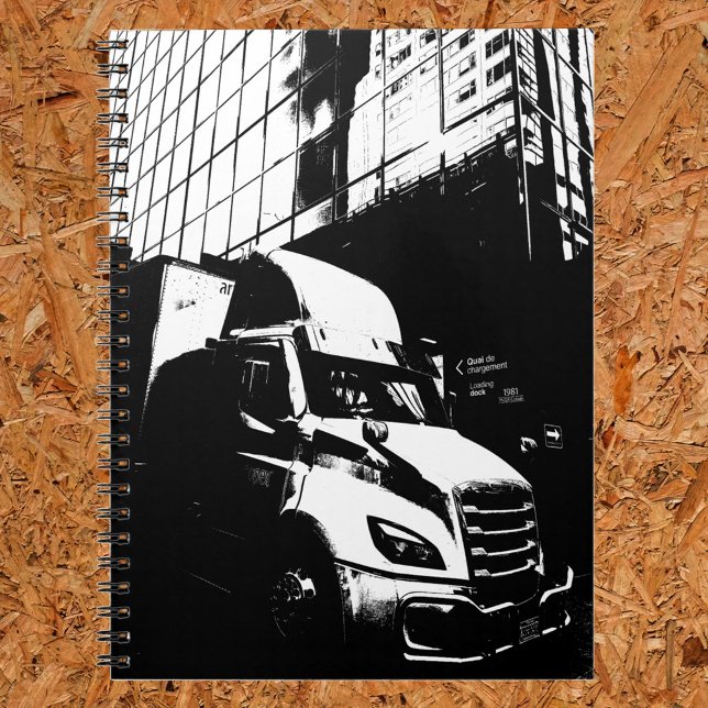 Cuaderno Camión de camión posterizado en Montreal Canadá (Subido por el creador)