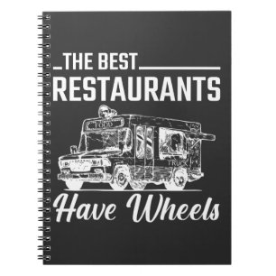 Cuaderno Camión de comida Festival Restaurant Street Lover