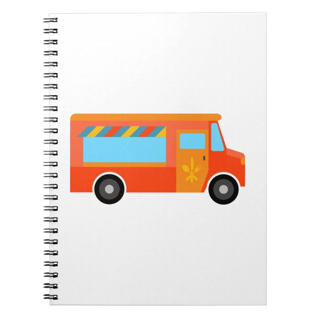 Cuaderno Camión de la comida (Frente)