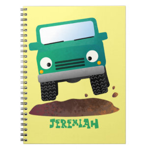 Cuaderno Camión de personalizado de vehículos 4X4 fuera de 