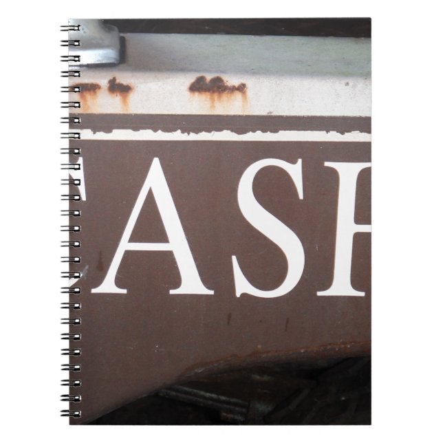 Cuaderno Camión de remolque en efectivo Rótulo de coches de (Frente)