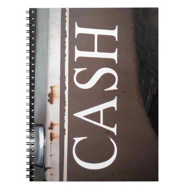 Cuaderno Camión de remolque en efectivo Rótulo de coches de (Frente)