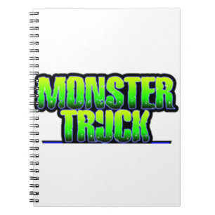 Cuaderno camión monstruo,camiones monstruo,monster jam,cami