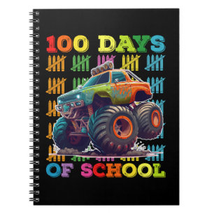 Cuaderno Camión monstruo de 100 días de escuela Profesor Es