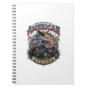 Cuaderno Camión Monstruo de la Libertad Bestia Diésel Patri