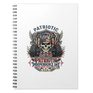 Cuaderno Camión Monstruo Patriótico 1776 Fuera de Carretera