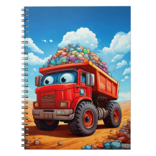 Cuaderno Camión portátil - Camión rojo