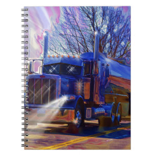 Cuaderno Camioneros Cisterna Camión Transporte Pesado Regal
