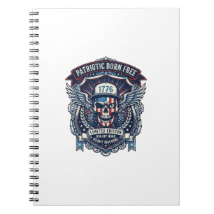 Cuaderno Camioneta Monstruo Patriótica 1776 Fuera de Carret