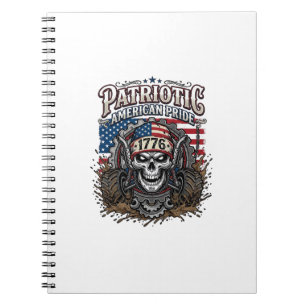 Cuaderno Camioneta Monstruo Patriótica 1776 Fuera de Carret