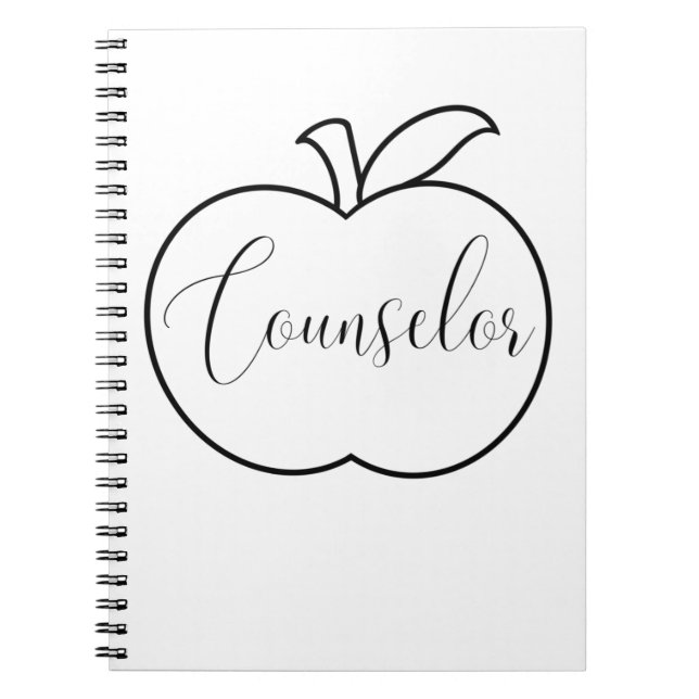 Cuaderno Camisa de Consejero Escolar, Consejero Escolar Tee (Frente)