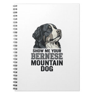 Cuaderno Camisa de diseño de grabado vintage de perro de mo