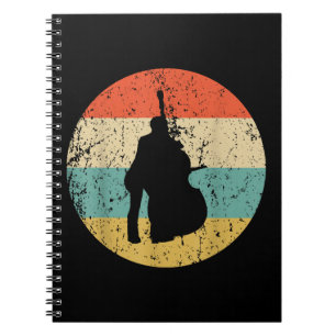 Cuaderno Camisas traseras - Música retro vintage