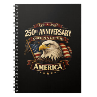 Cuaderno Camiseta 250 Aniversario EE. UU. 250 América