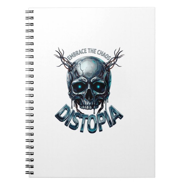 Cuaderno Camiseta ADOM "Abraza el Caos" para Mujeres (Frente)