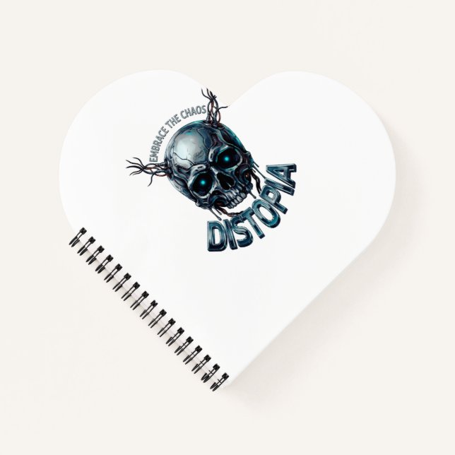 Cuaderno Camiseta ADOM "Abraza el Caos" para Mujeres (Anverso)