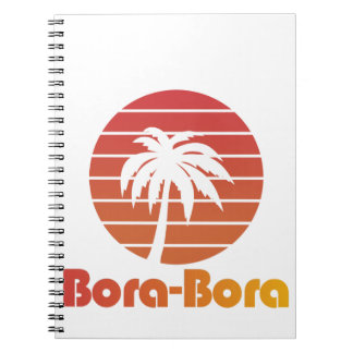 Cuaderno Camiseta Bora para viajes, vacaciones y vacaciones