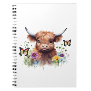 Cuaderno Camiseta Clásica de Cow para bebés en Highland