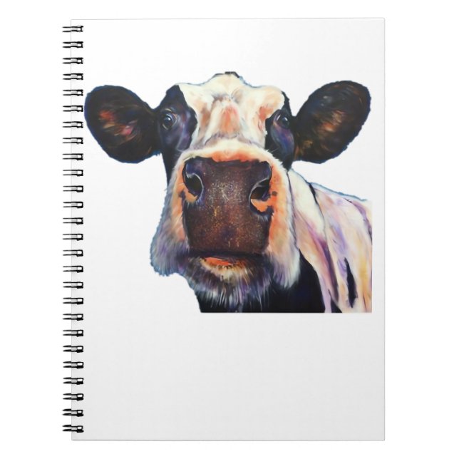 Cuaderno Camiseta clásica de vaca sagrada (Frente)