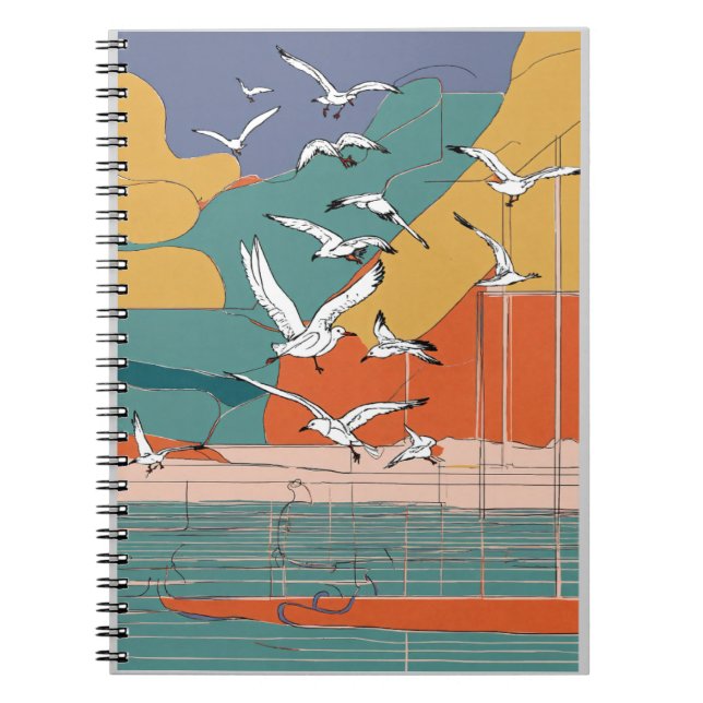 Cuaderno Camiseta Coastal Lines (Frente)