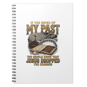 Cuaderno Camiseta Cristiano Mi Pasado Jesús Retiró Los Carg