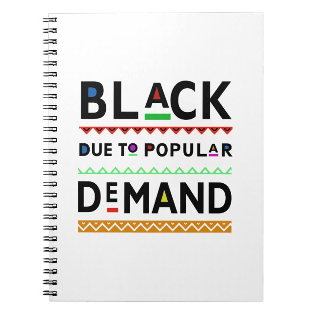 Cuaderno Camiseta de Afrocentric (Frente)