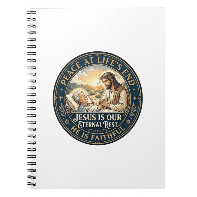 Cuaderno Camiseta de consuelo al final de la vida Jesus Hos (Frente)
