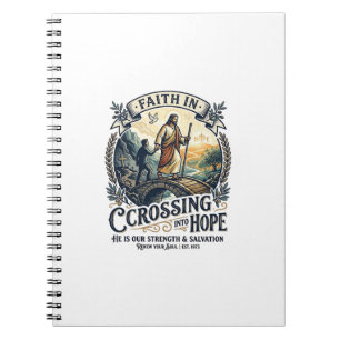 Cuaderno Camiseta de coraje para empezar de nuevo Jesús Inm