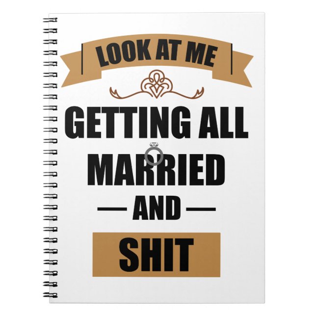 Cuaderno Camiseta de dama de honor Borrachera Despedida de  (Frente)