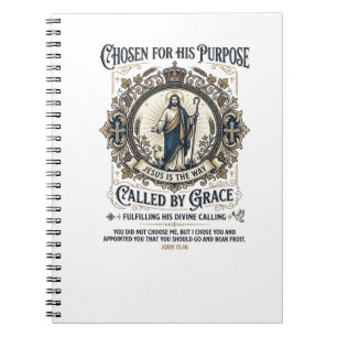 Cuaderno Camiseta de electricista Jesús Diseño basado en la