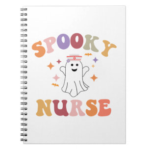 Cuaderno Camiseta de enfermera Halloween - Fantasca enferme