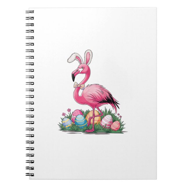 Cuaderno Camiseta de flamenco de Pascua (Frente)