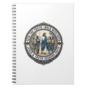 Cuaderno Camiseta de nerd de teología apologética de Jesús