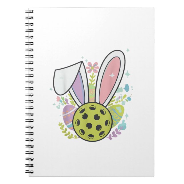 Cuaderno Camiseta de Pascua de Pickleball (Frente)