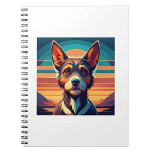 Cuaderno Camiseta de perro Border Collie