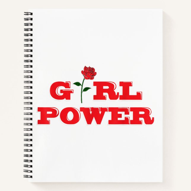 Cuaderno Camiseta de poder chica - Mujeres increíbles femin (Anverso)