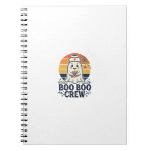 Cuaderno Camiseta Desi de Halloween Fantasma Enfermera Ador