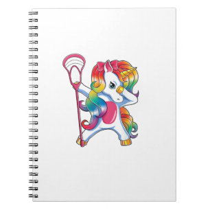 Cuaderno Camiseta Divertida de Laxista con Unicornio Hacien