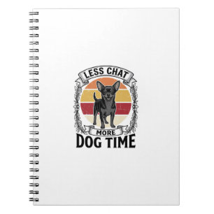 Cuaderno Camiseta divertida para amantes de perros Grabado