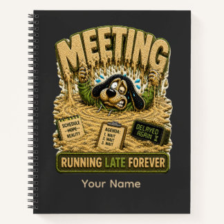 Cuaderno Camiseta divertida personalizada 'Laberinto de reu