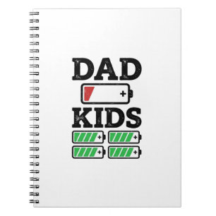 Cuaderno Camiseta divertida vintage de diseño vectorial par