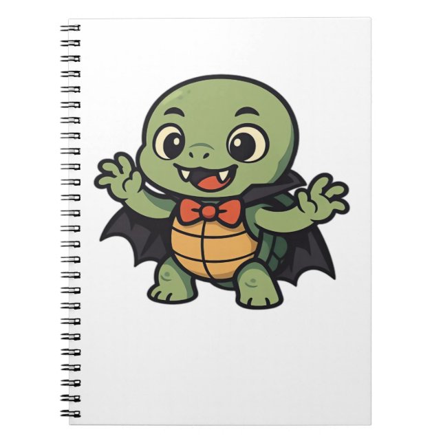 Cuaderno Camiseta extragrande de Halloween de vampiro de to (Frente)