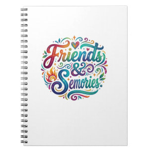 Cuaderno Camiseta Friends & Memories – Momentos Inolvidable