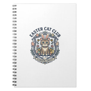 Cuaderno Camiseta gráfica de gato de Pascua - Easter Cat Cl