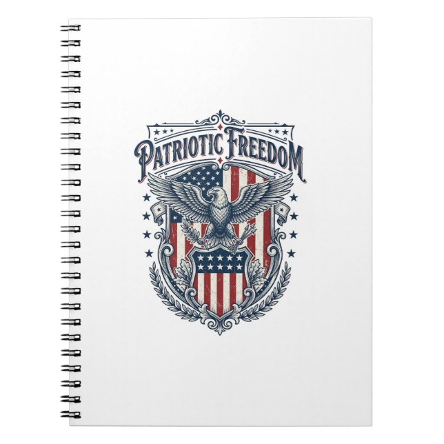 Cuaderno Camiseta gráfica vectorial de la serie Orgullo de  (Frente)