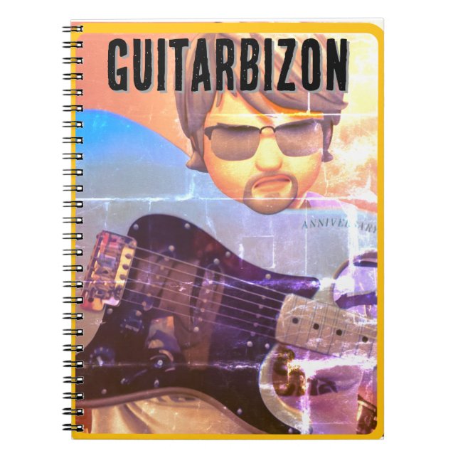 Cuaderno Camiseta Guitarbizon (Frente)