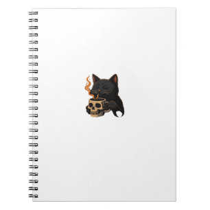 Cuaderno Camiseta oversize de Dark Cat Coffee con taza con