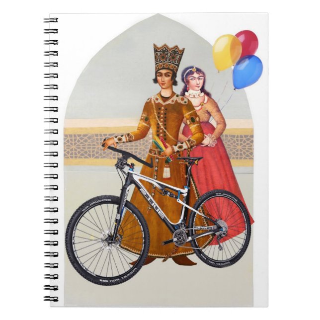 Cuaderno Camiseta persa (diseño persa) (Frente)