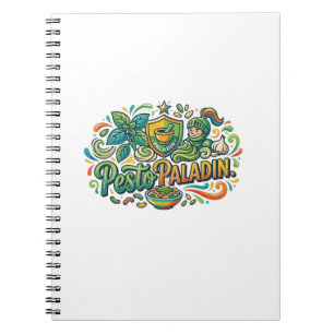 Cuaderno Camiseta Pesto Paladín – Gráfica Divertida para Am