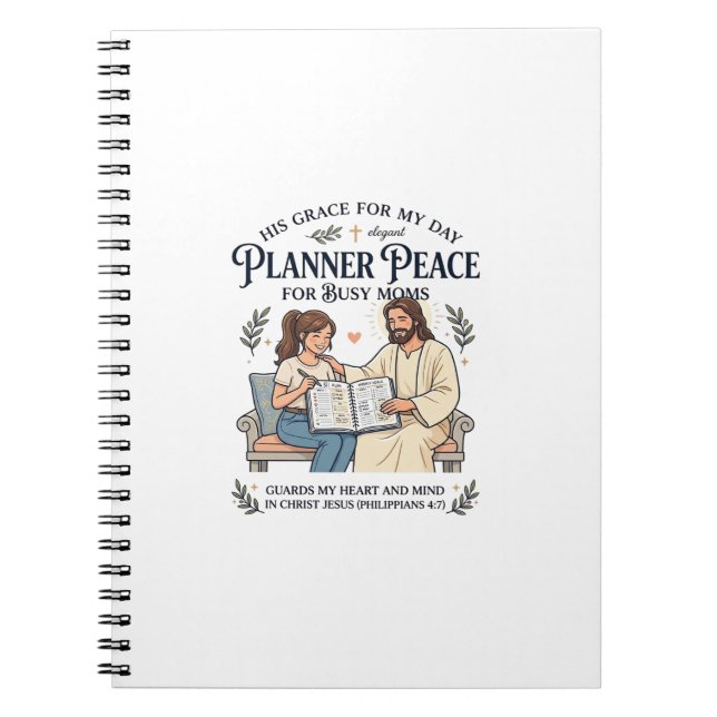 Cuaderno Camiseta Planificadora de Mama Educadora en Casa J (Frente)